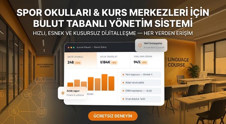 Teknolojiye Uyum Sağlayan Eğitim Kurumlarında Kurs Yönetim Sistemleri İçin Modern Çözümler