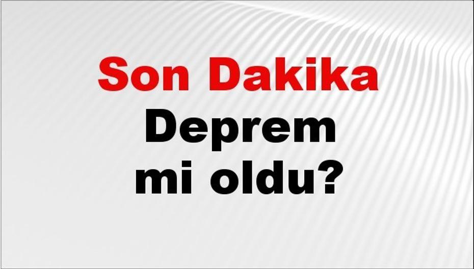 20 Eylül 2026 Güncel Deprem Durumu ve Son Bilgiler