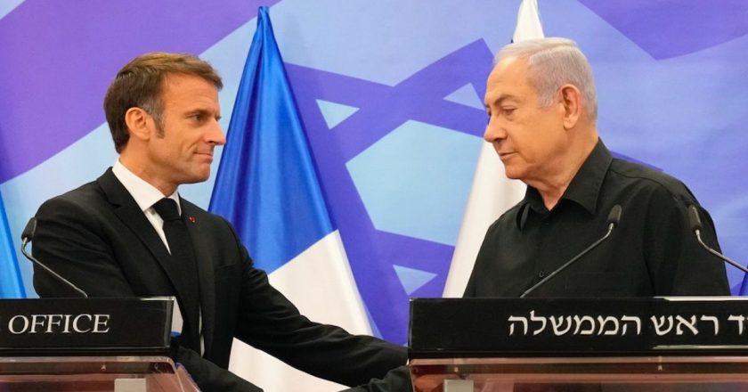 Macron, İsrail Bakanı Netanyahu’ya “İçişlerine müdahale” şikayetinde bulundu