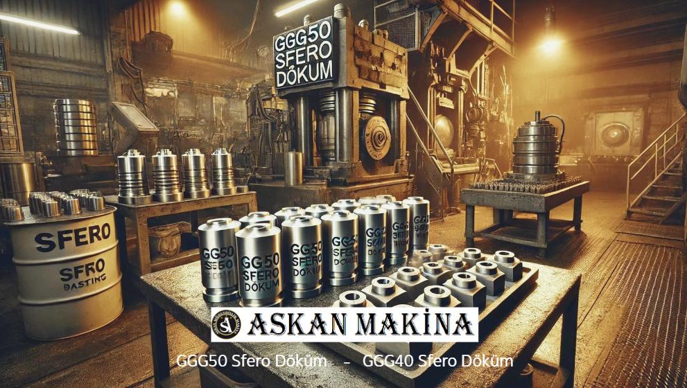 GGG50 Sfero Döküm, GGG40 Sfero Döküm