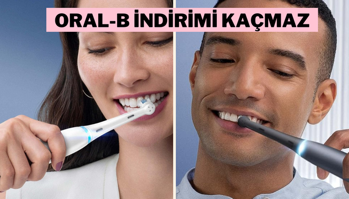 Şarjlı diş fırçası Gülen Kasım'dan alınmıştır! Kullanıcıların favorisi olan Oral-B'de indirim var