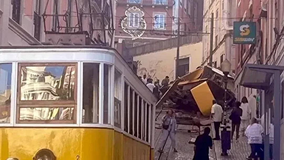 3 günlük yas, Lizbon 3'te bir füniküler kazadan sonra ilan edildi