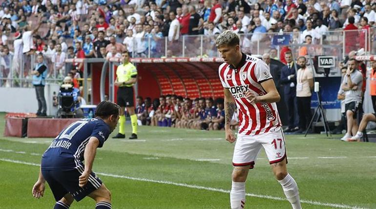 Antalyaspor Samsun'da kazandı