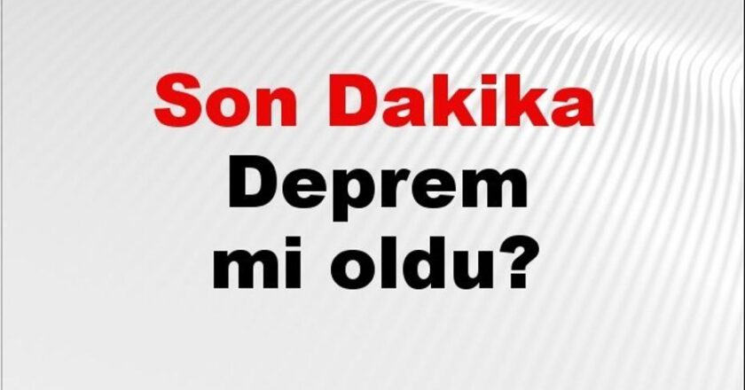 Balıkesir’de Deprem Gerçekleşti! Son Gelişmeler ve Kandilli ile AFAD Verileri 10 Aralık 2025