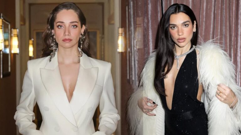 Özge Özacar Dua Lipa’nın özel davetinde! Cesur seçimi tam not aldı