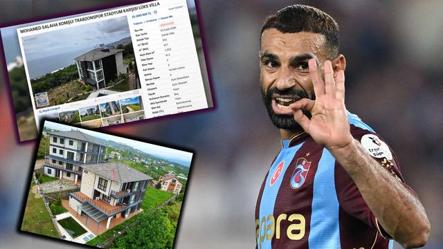Salah’ın adı 31 milyon TL’lik villa ilanında kullanıldı! Trabzonspor olaya el attı